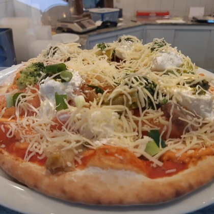 Pizza visvariatie